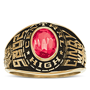 Carolina High School and Academy Her Rings Image