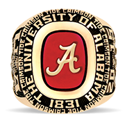 The University Of Alabama His Rings Image